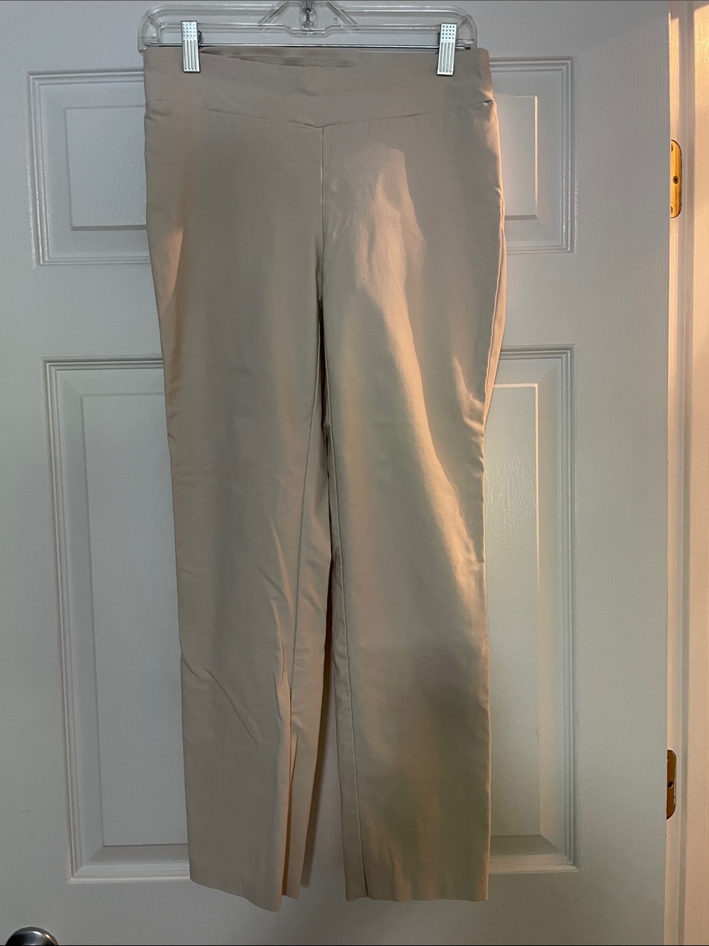 J. McLaughlin Khaki Straight-Leg Chinos - Light Beige